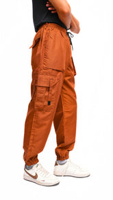 Men's Chocolate brown Imported Trouser